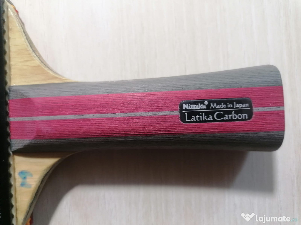 De vânzare paletă Nittaku Latika Carbon 759 lei