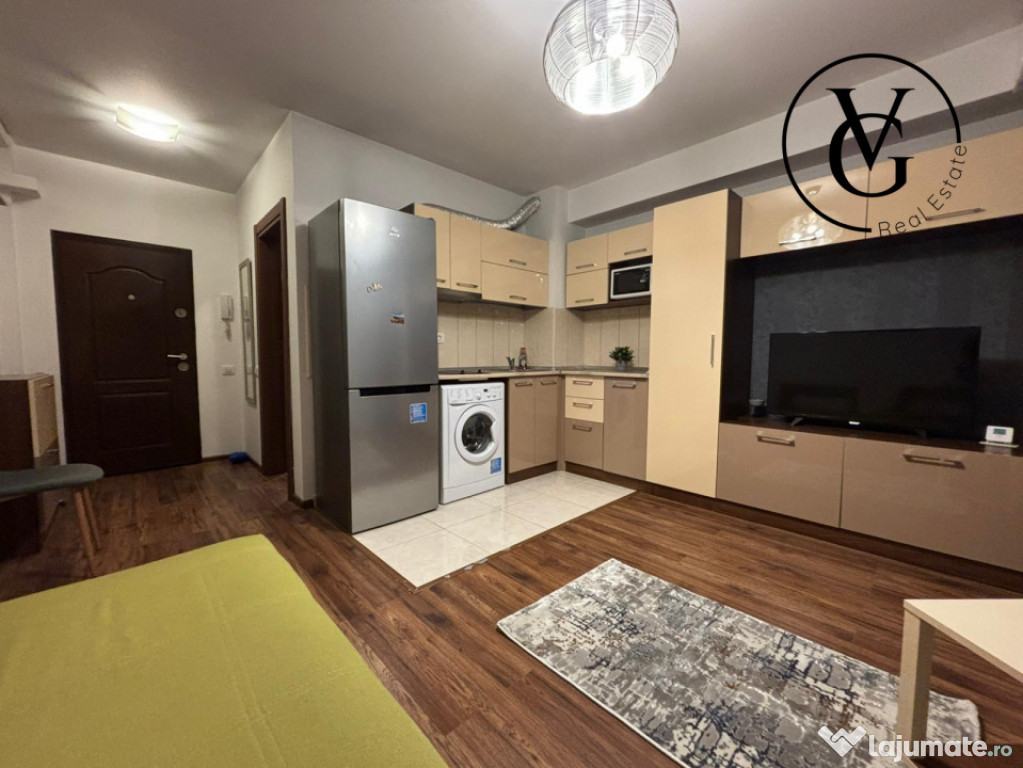 Studio in bloc nou in zona Barbu Vacarescu- 82 000 EURO