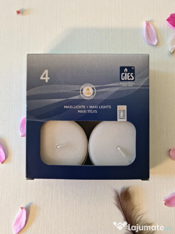 ????️ Set 4 lumânări maxi GIES
