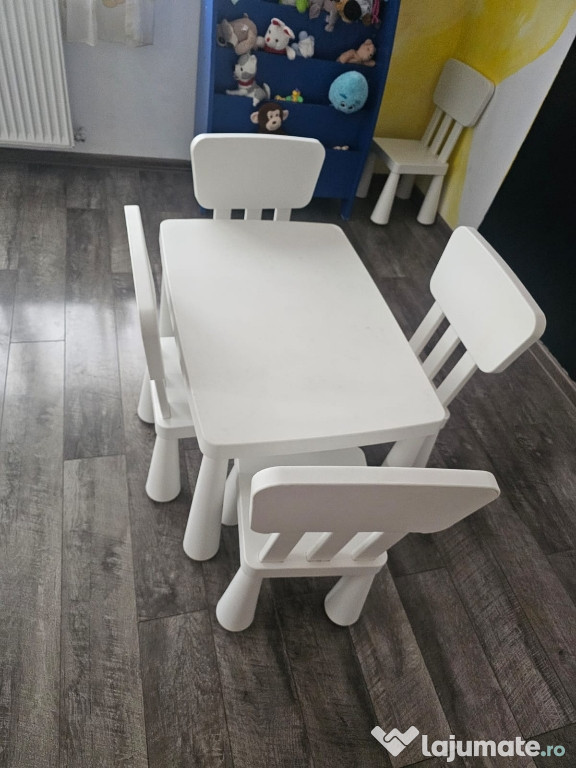 Set masa+scaune mammut pentru copii
