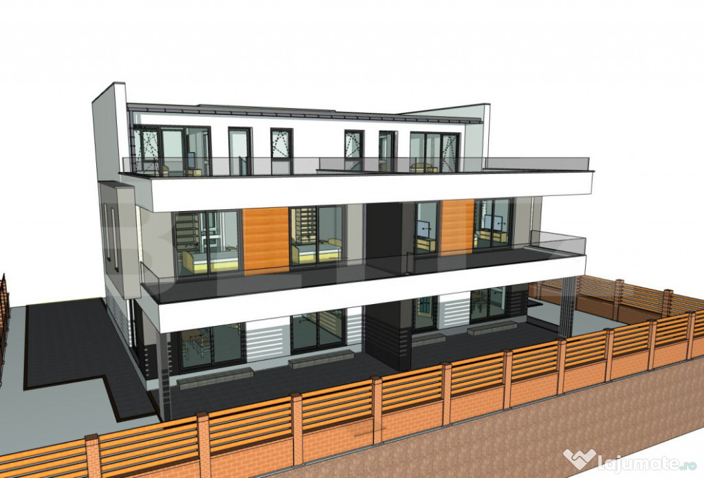 Casa tip duplex de lux P+2, priveliste superba spre munti, 1