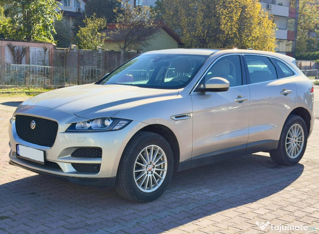 Jaguar F-Pace 2.0 Diesel, 4x4 - 90.000km - Automata - Panoramic/Piele