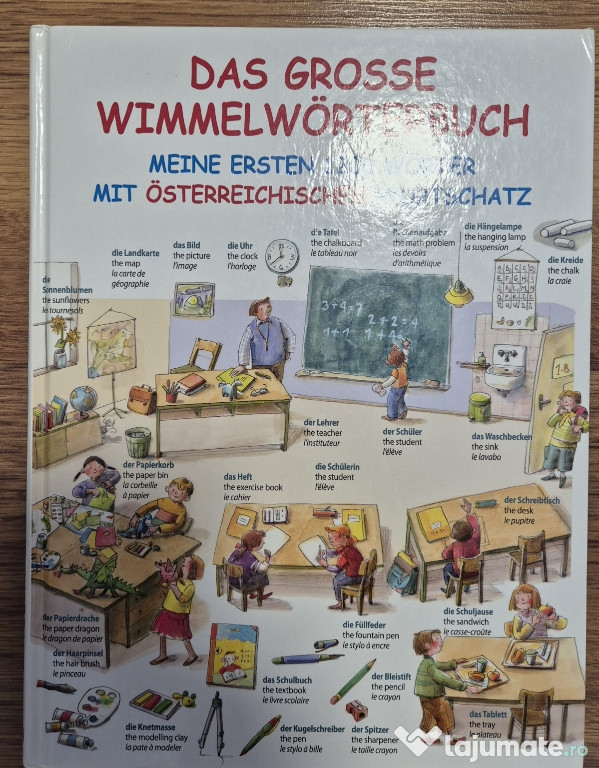 Dictionar in trei limbi Engleza-Germana-Franceza