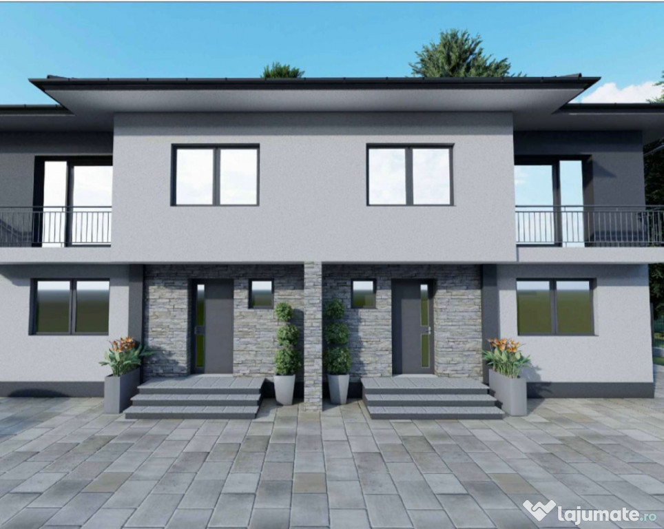 Duplex nou – curte – se vinde la roșu sau semifinisat!