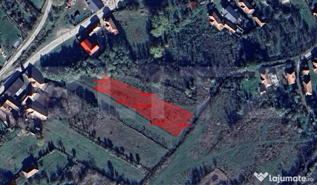 Oportunitate ! Teren extravilan, 1500 mp, sat LIvada , panor