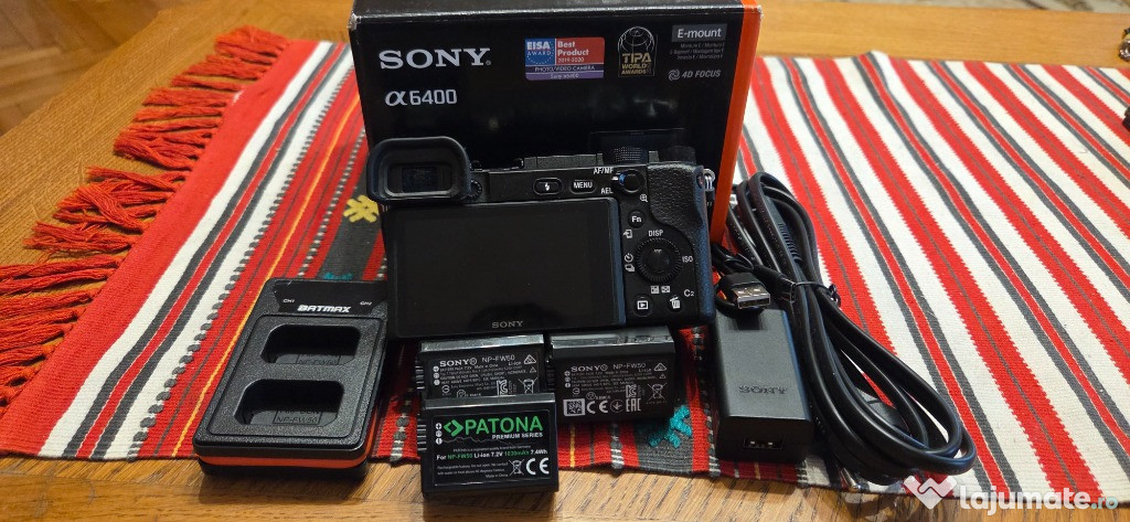 Sony A6400 cu 1885 cadre Body