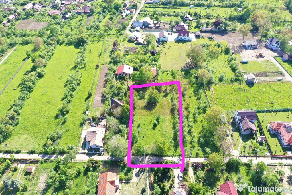 Teren intravilan de vanzare in Brebu (zona foarte linistita)