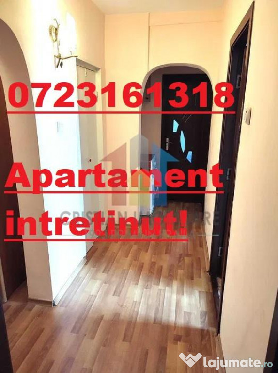 Ap. 2 camere confort 1 decomandat zona Radu Negru