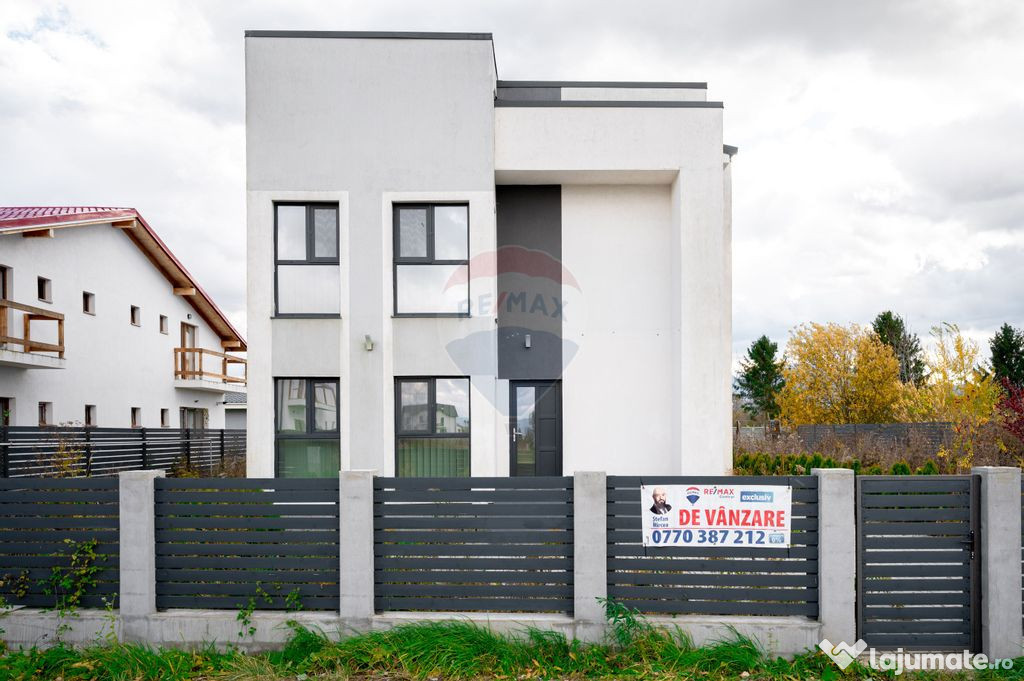 Casă nouă în Stupini: 4 camere, 3 băi și teren gener...