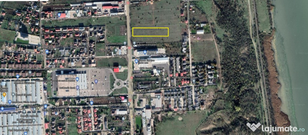 Teren vizavi de Metro cu deschire la DN