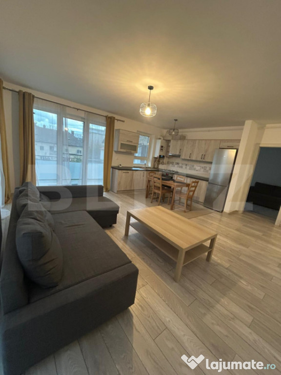 Apartament 3 camere de inchiriat, 60 mp, complex Maurer Resi