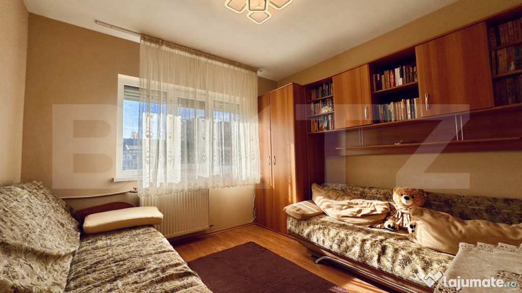 Apartament 2 camere, mobilat și utilat, zona Dacia-Sovata
