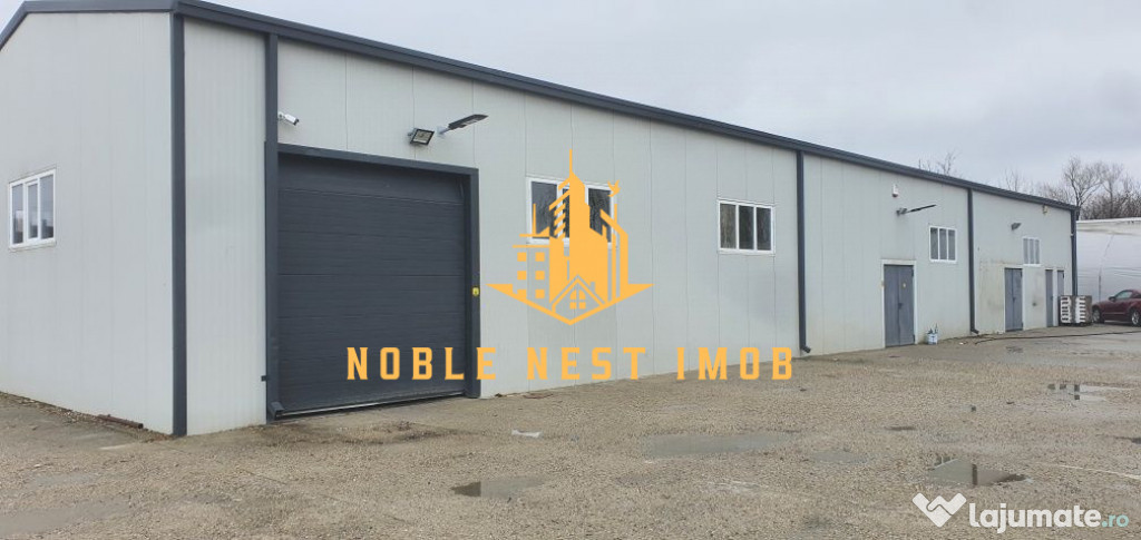 Închiriere hală industrială 400 mp – Călinești, Arge?