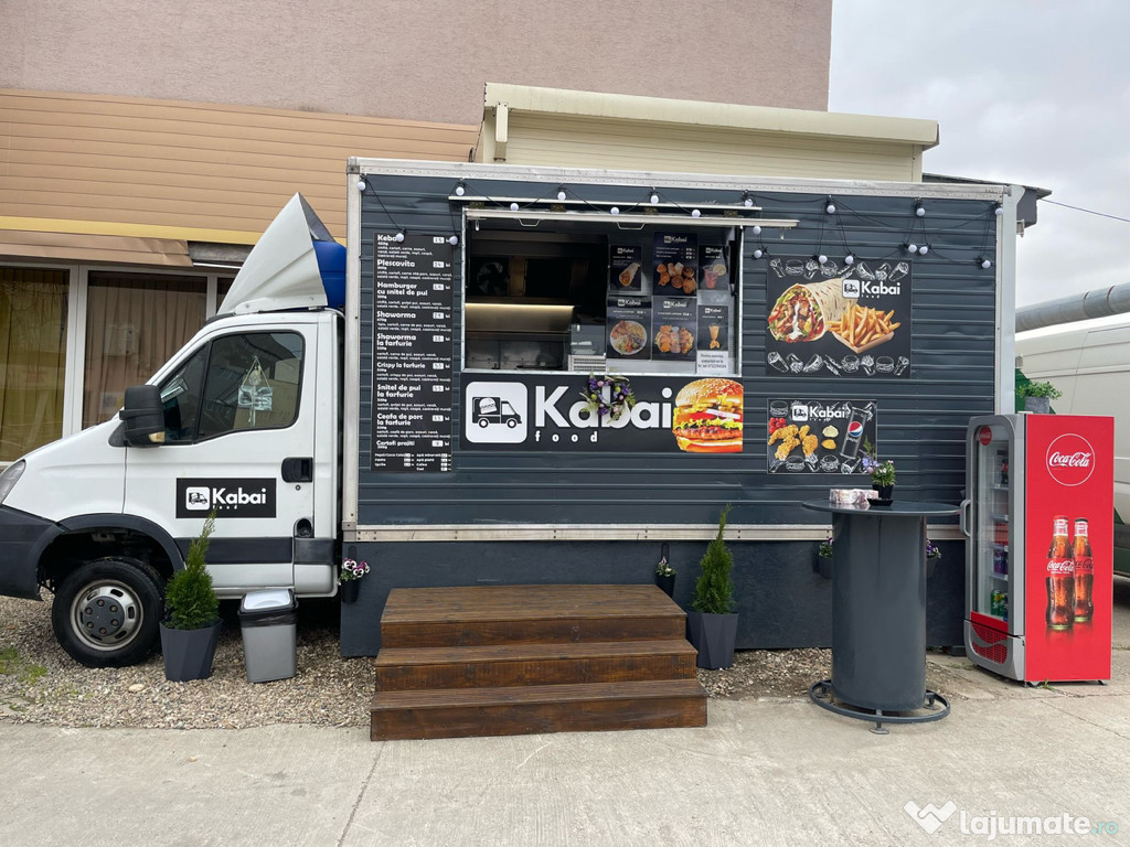 Vând Food Truck Fast Food Iveco daily