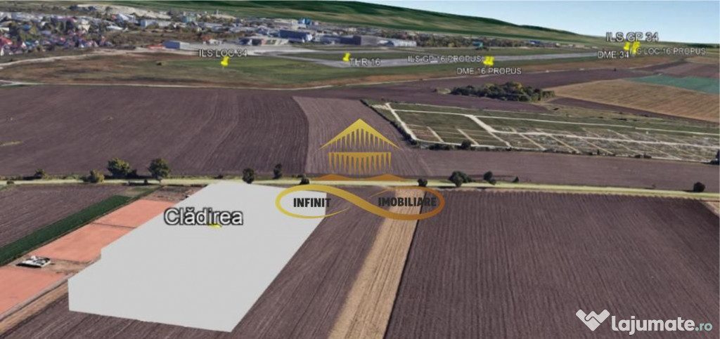 Teren industrial de vanzare in Bacau zona RAR