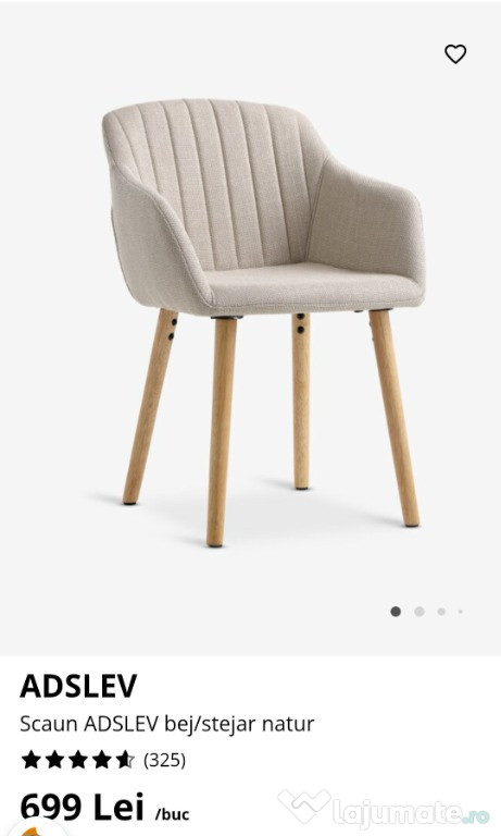 Set 4 Scaune dining Jysk ,noi in cutie