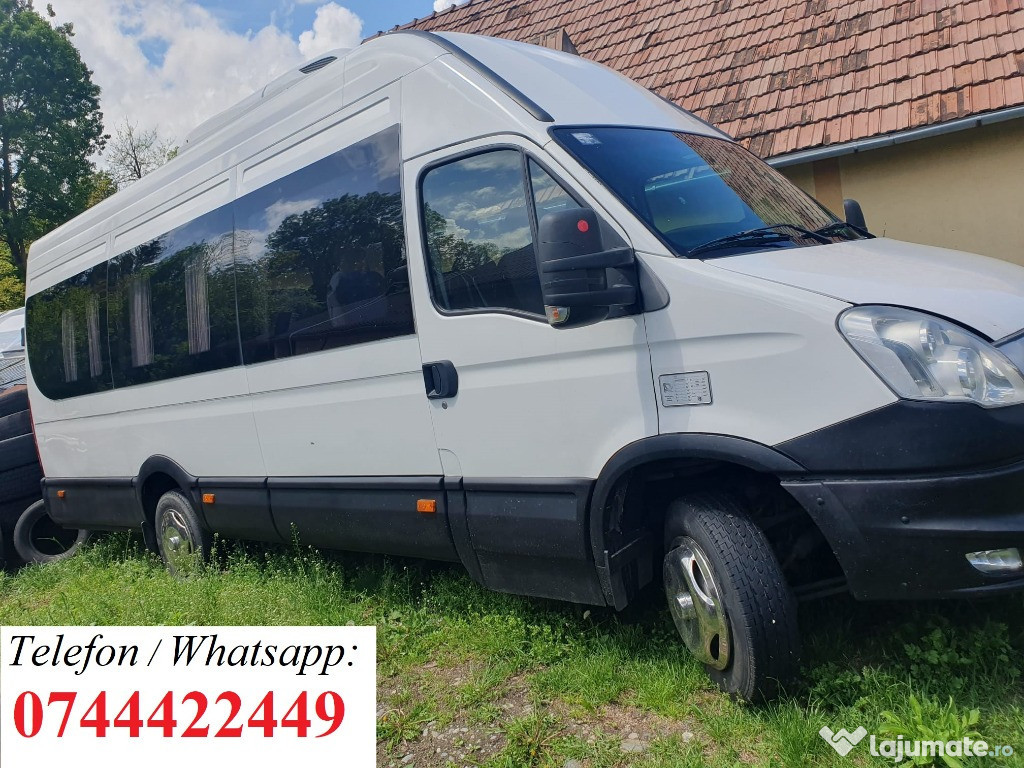 Microbuz Iveco Daily 50C17, an 2013 Euro 5, AC, anvelope noi, 23+1 loc