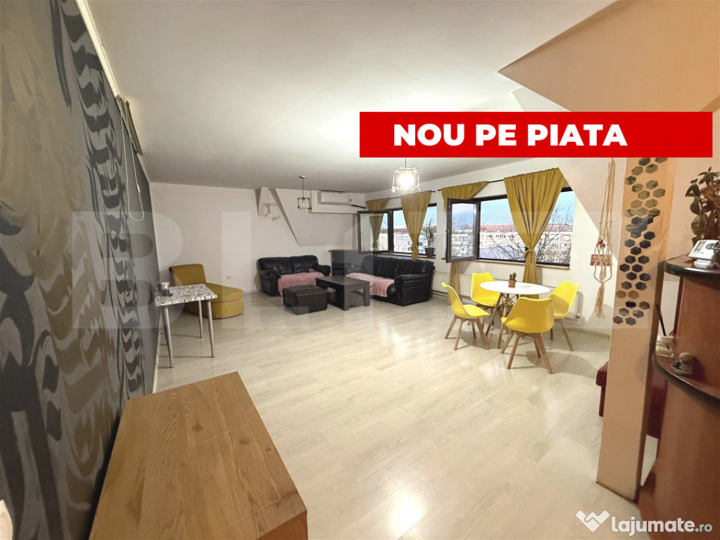 Apartament spațios cu 3 dormitoare | 110 mp utili | Calea T
