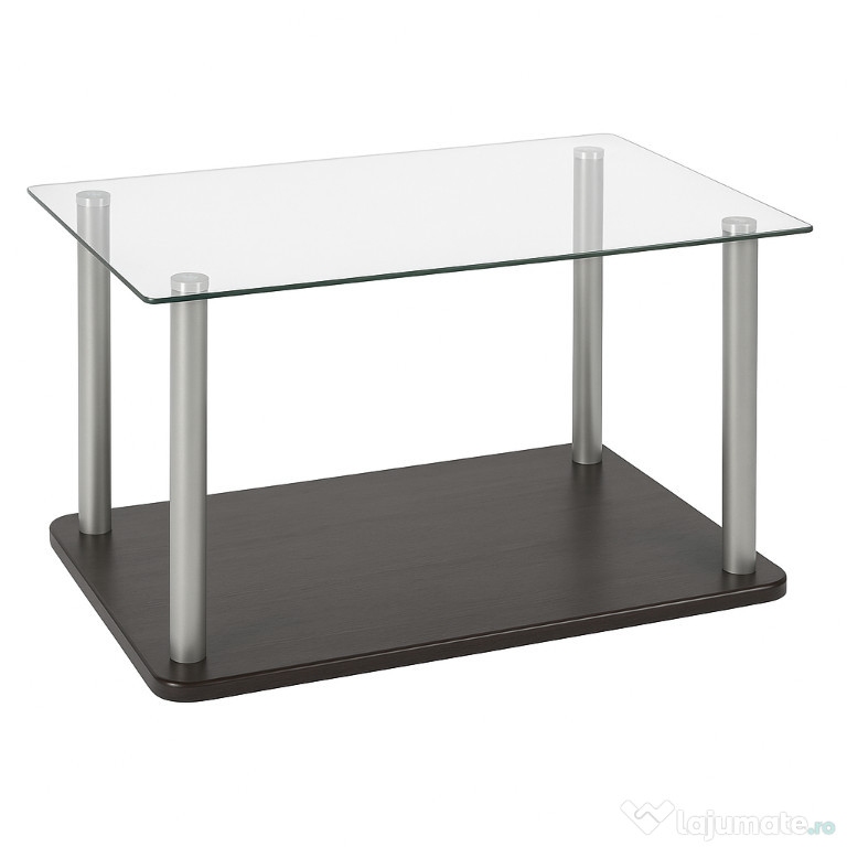 Masuta de cafea din sticla și pal