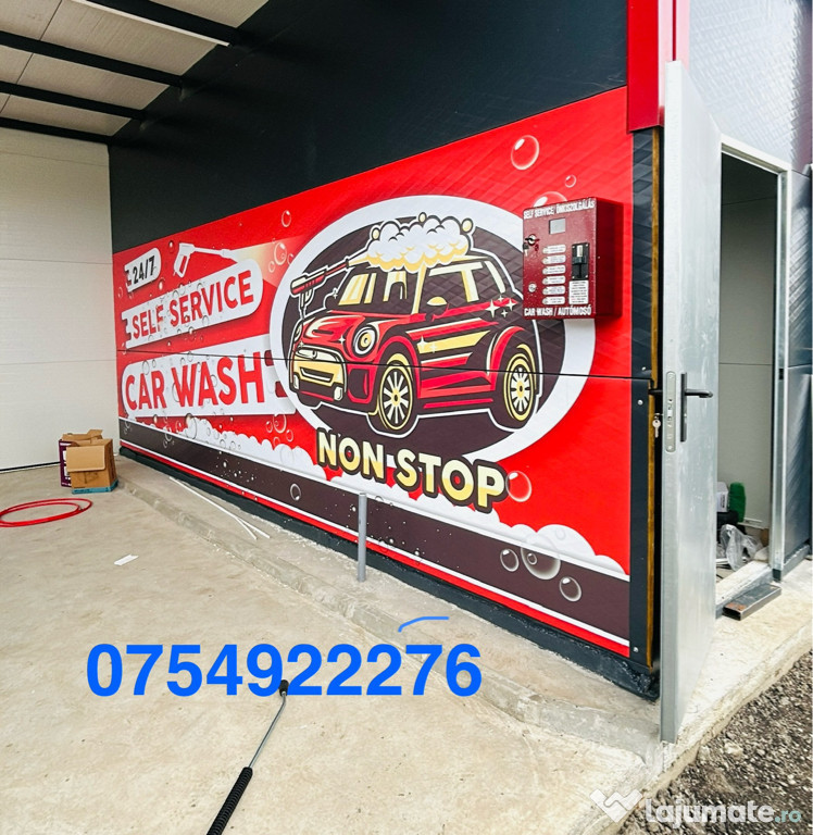 Automatizare Spalatorie Auto SelfService