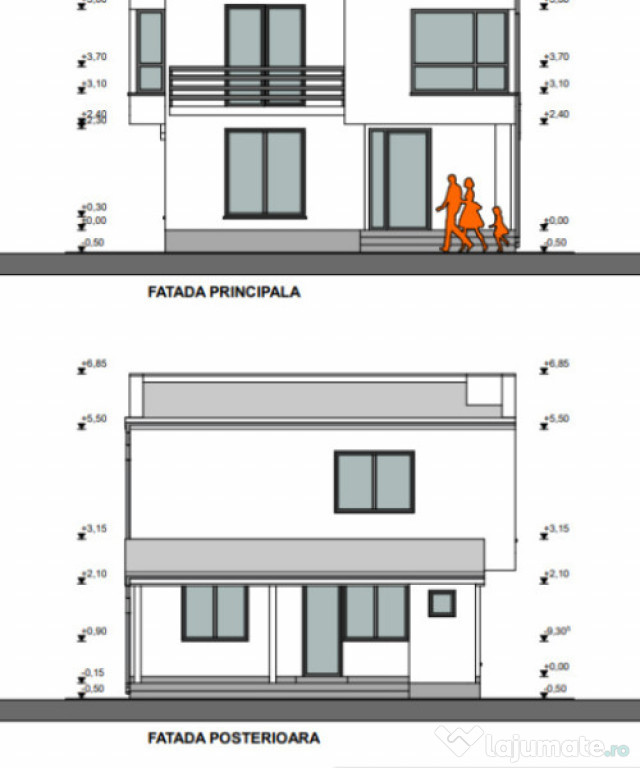 Casă modernă în construcție – predare septembrie 2026,