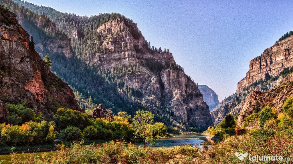 Panza 35x24cm cu imagine montana