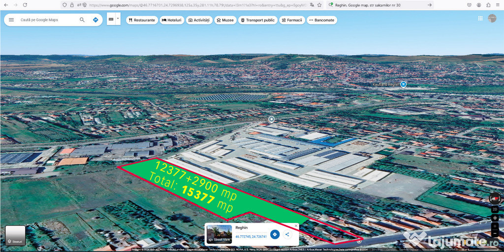 Potențial imobiliar! 2 case in curte, front 30 m, teren 15277 mp