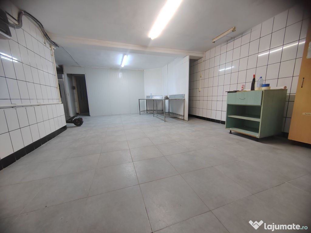 Spatiu comercial - 130 mp - pretabil productie/patiserie/...