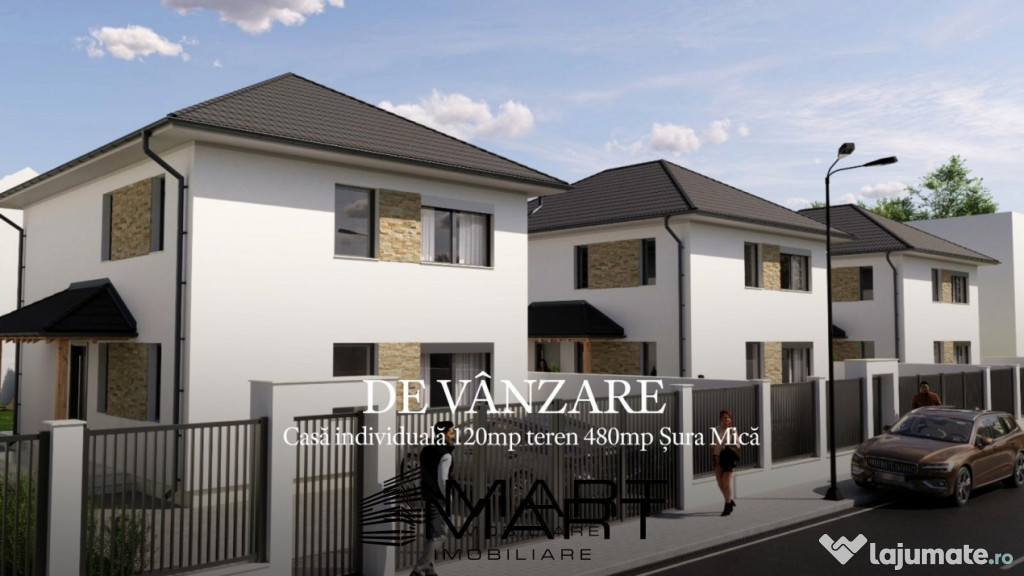 Casa individuala 120mp teren 380mp Sura Mica