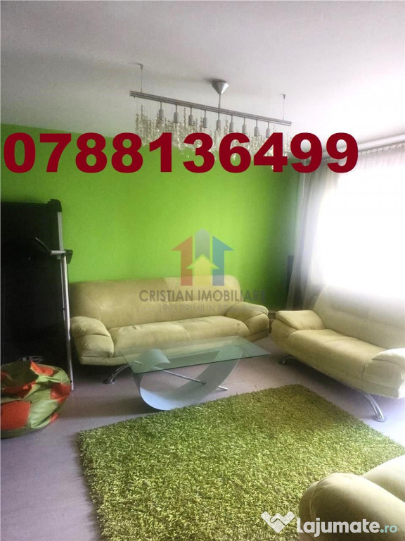 Etaj 2 ! 3 cam 74 mp conf 1 decomandat Garii mobilat