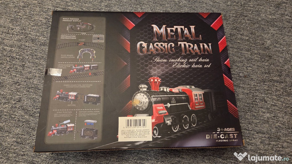 Trenulet electric Mappy Classic Train 35 piese