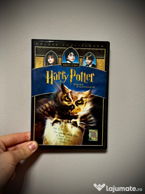 Harry Potter și Piatra Filozofală DVD Original