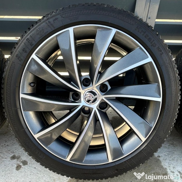 Jante Skoda Superb 4 Origine + anvelope iarna 18'