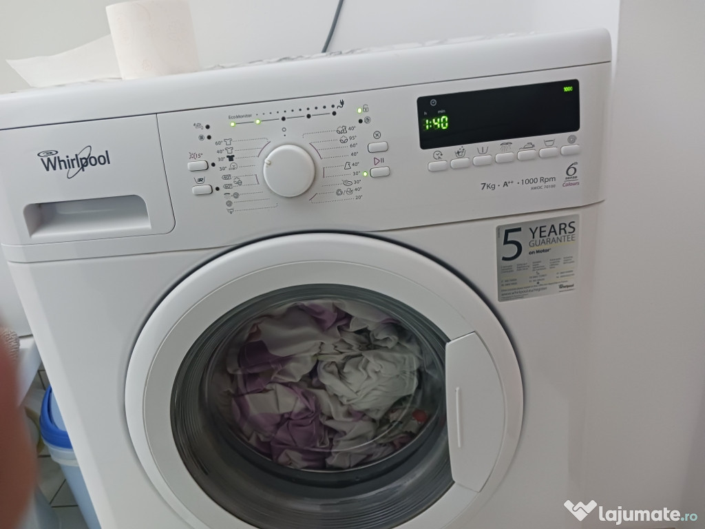 Mașina spălat whirlpool 7kg
