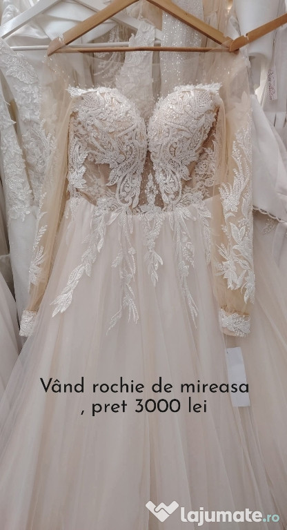 Vand rochie de mireasă mărimea 50