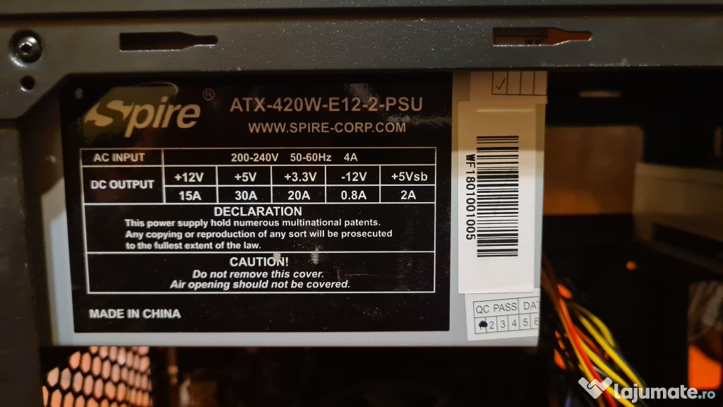 Pc desktop Ryzen 5 3,2GHz - 24GB RAM - Video GeForce 4GB 128Bit