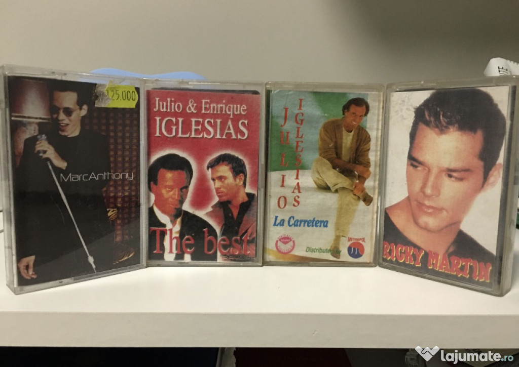 Pachet 2 Casete audio originale la alegere (+ 1 cadou)