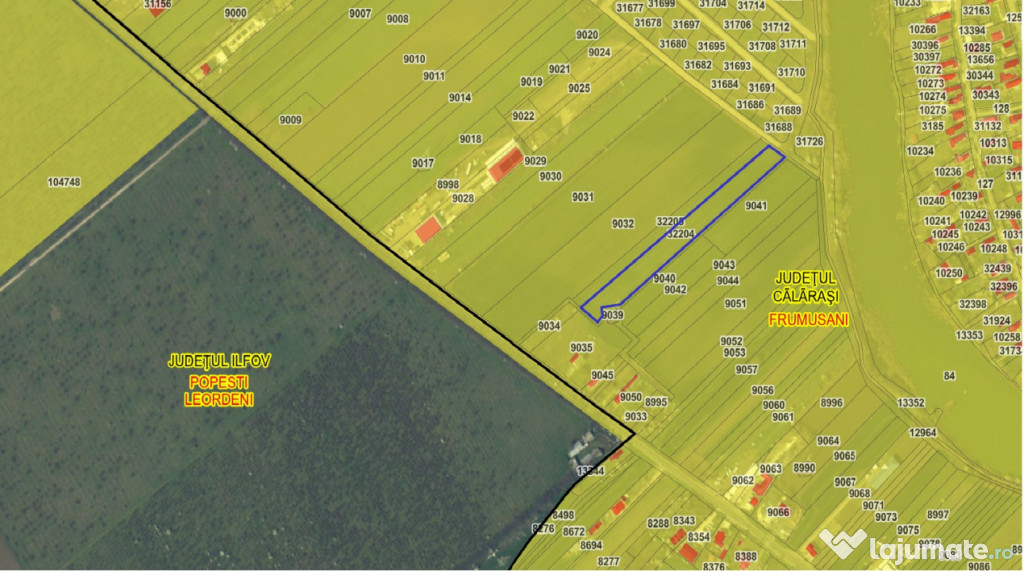 FRUMUSANI-ORASTI, LOT 7630 MP!