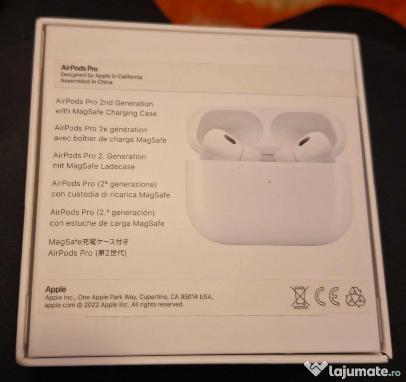 Căști AirPods Pro 2 2nd Generation, nefolosite.