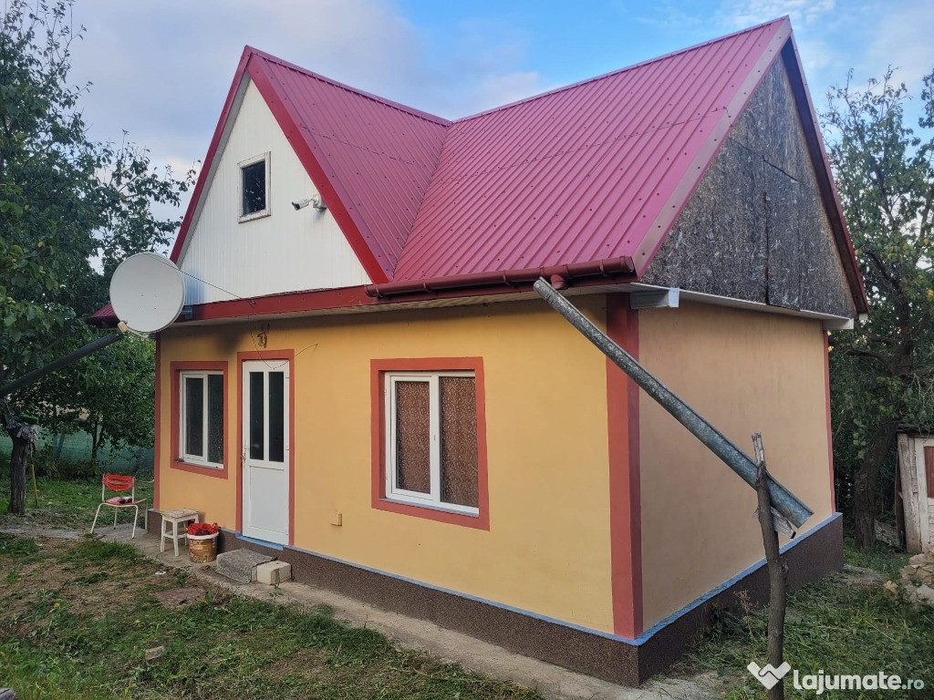 Casa noua 2018 Schitu Duca, 2 camere, teren, curent