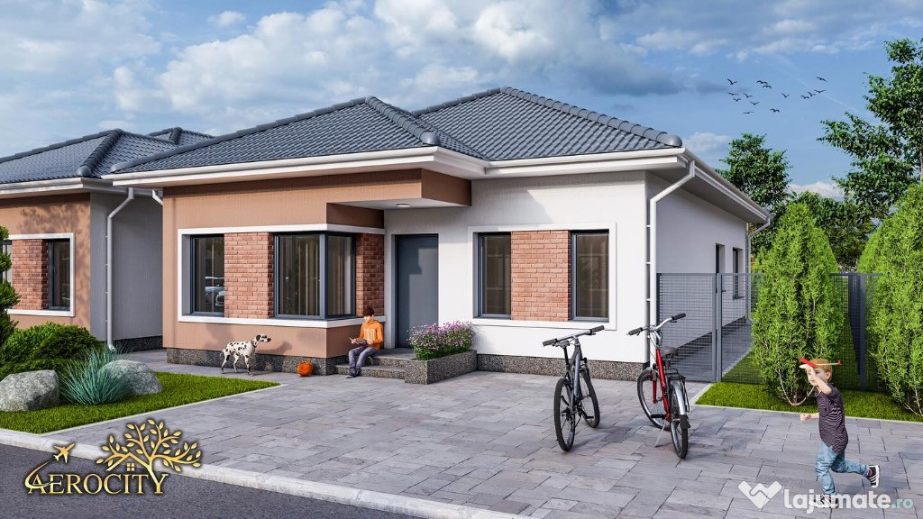 Vila individuala la cheie, 250mp curte, constr. 2022, Tunari