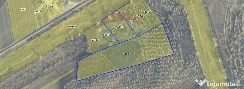 Teren / Padure 8ha Lunca Siretului.