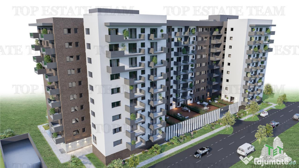 Apartament 3 camere intr-un bloc nou, modern, 71,3mp utili