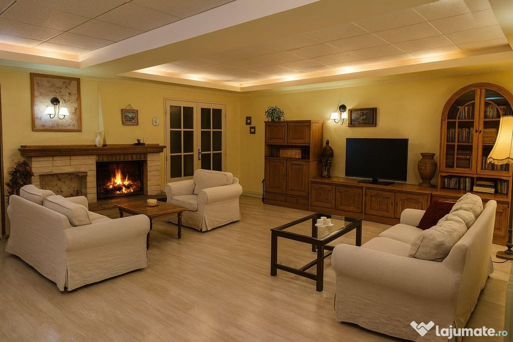 Breaza, Vedere Padure, 5000mp teren, D+P+1E+M, semineu, f...