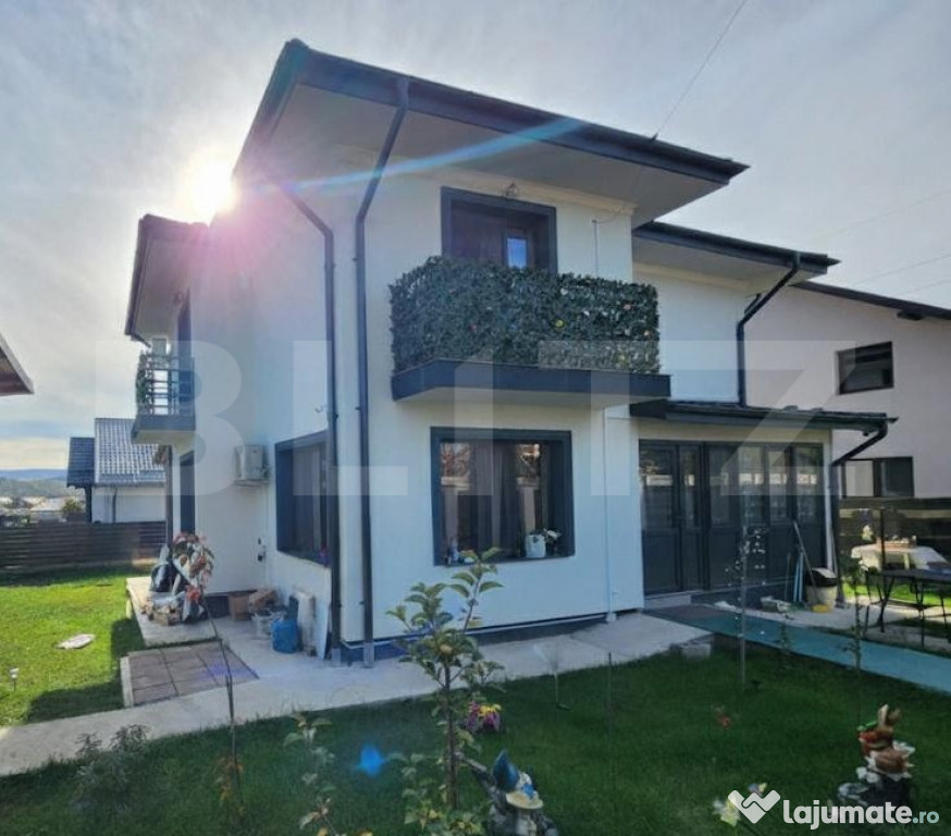 Casa moderna 116 mp totali, Lunca Cetatuii-Miroslava