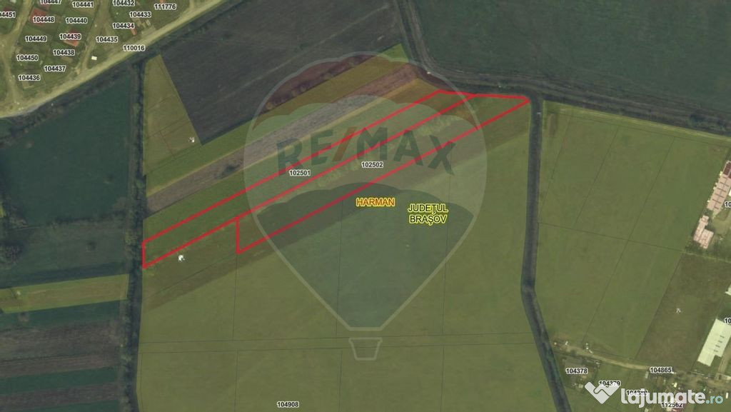 Teren extravilan cu potențial ridicat | Hărman, zonă d...