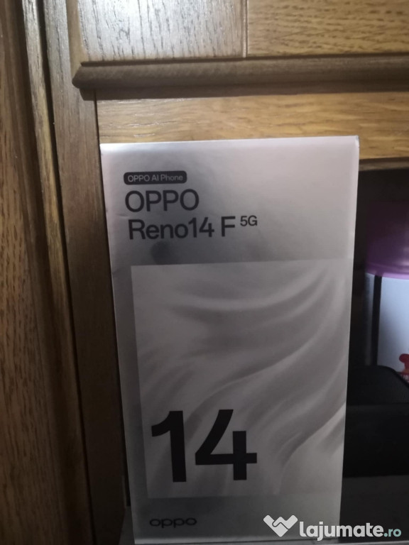 Telefon OPPO Reno 14 F 5G, 256GB, 8GB RAM, Dual SIM, Luminous Green