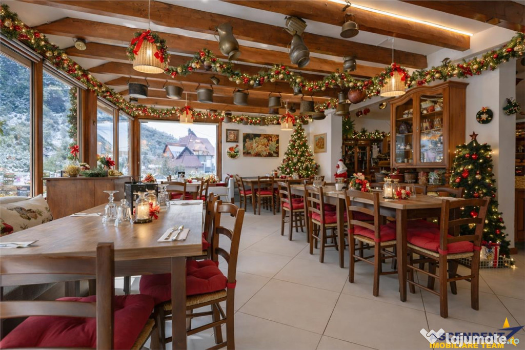 Langa Castelul Bran: Pensiune restaurant transfer afacer