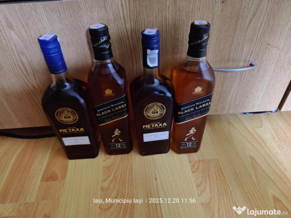 Whisky Johnnie Walker Black Label 0.7L,(Super Ofertă).
