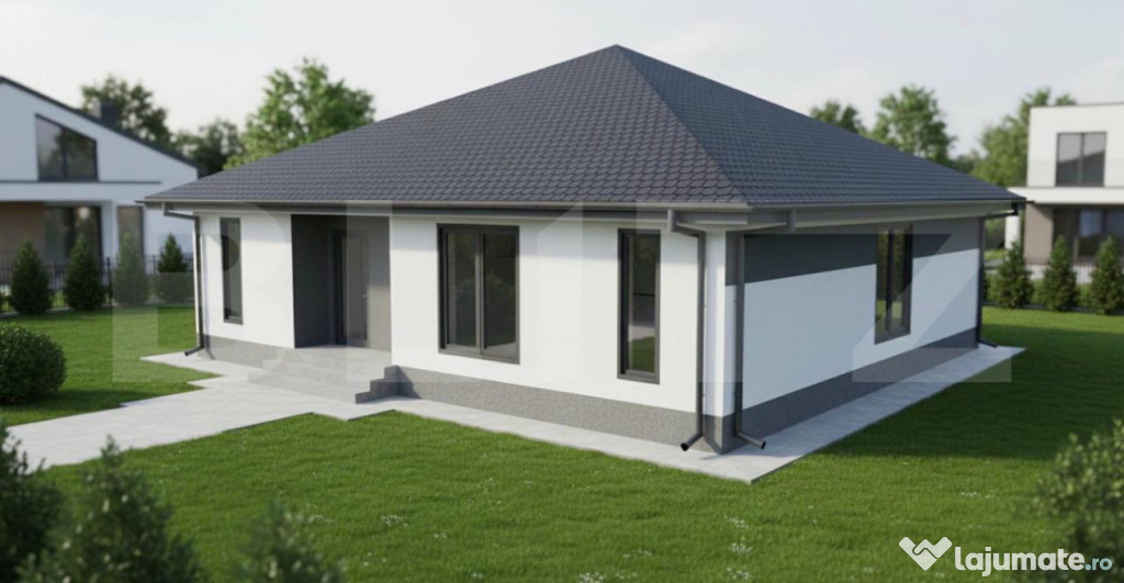 DE VANZARE---CASA IN CARTIER IZVOR , PE PARTER LA DOAR 185.0